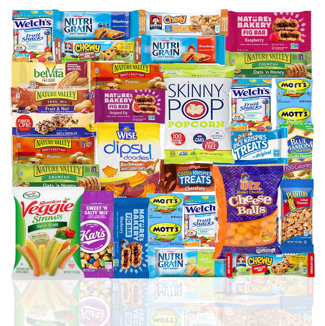 Healthy Snacks Care Package (Count 30)
