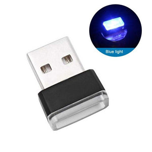 7Colors Mini USB LED Light Car Interior Decorative Light