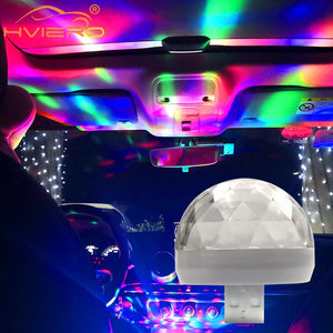 Car Led Auto Lamp USB Ambient Light