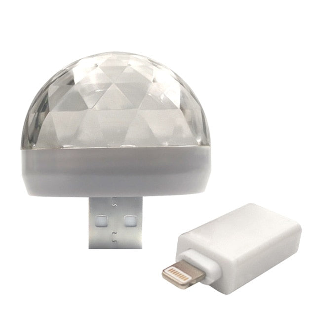 Car Led Auto Lamp USB Ambient Light