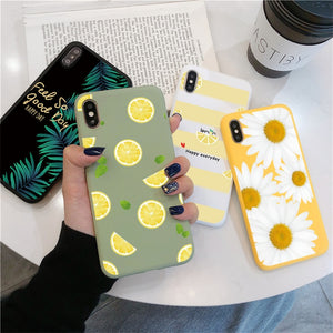 Fruit Flower Soft Phone Case