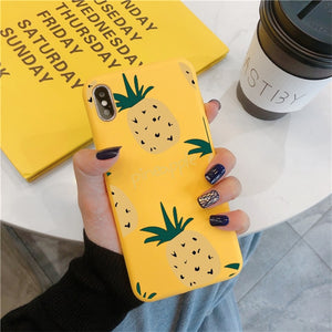 Fruit Flower Soft Phone Case