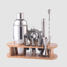 Load image into Gallery viewer, 16-piece set Cocktail  Wood Stand
